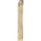 Ekena Millwork Traditional Arts & Crafts Rough Sawn Outlooker, Douglas Fir, 6"W x 32"D x 44"H OUT06X32X44TRA03RDF - alternate 2